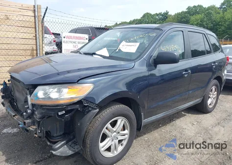 2010 Hyundai Santa Fe Gls z USA, uszkodzony, nr VIN 5NMSGDAB8AH406590